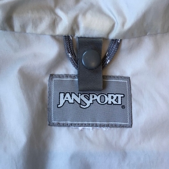 JanSport Light Blue Spring / Rain Jacket - Picture 3 of 5